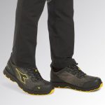 Работни обувки DIADORA RUN ATOM EVO LOW S3S SC FO SR ESD GREY/BLACK – защитни работни обувки S3 за професионална употреба