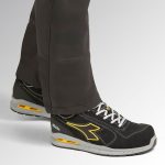 Работни обувки DIADORA RUN A.BOX LOW S3S FO SR ESD BLACK – защитни работни обувки S3 за професионална употреба