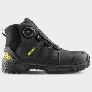 Работни обувки FRISTADS ComfortStep S3S ESD GREY/YELLOW