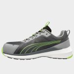 Работни обувки PUMA SLIDE GREY/GREEN S1PS ESD FO HRO SR - Image 2