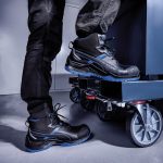 Работни обувки PUMA KRYPTON MID S3S ESD FO SR BLUE – защитни работни обувки S3 за професионална употреба