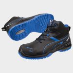 Работни обувки PUMA KRYPTON MID S3S ESD FO SR BLUE – защитни работни обувки S3 за професионална употреба