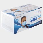 Медицинска маска SANI EVO TYPE I – 50 бр. – удобно медицинско облекло за лекари и медицински персонал