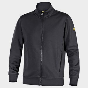 Работен суитшърт DIADORA FZ SMART 2.0 STEEL GREY – работно облекло с високо качество и комфорт