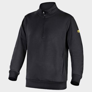 Работен суитшърт DIADORA HZ SMART 2.0 STEEL GREY – работно облекло с високо качество и комфорт