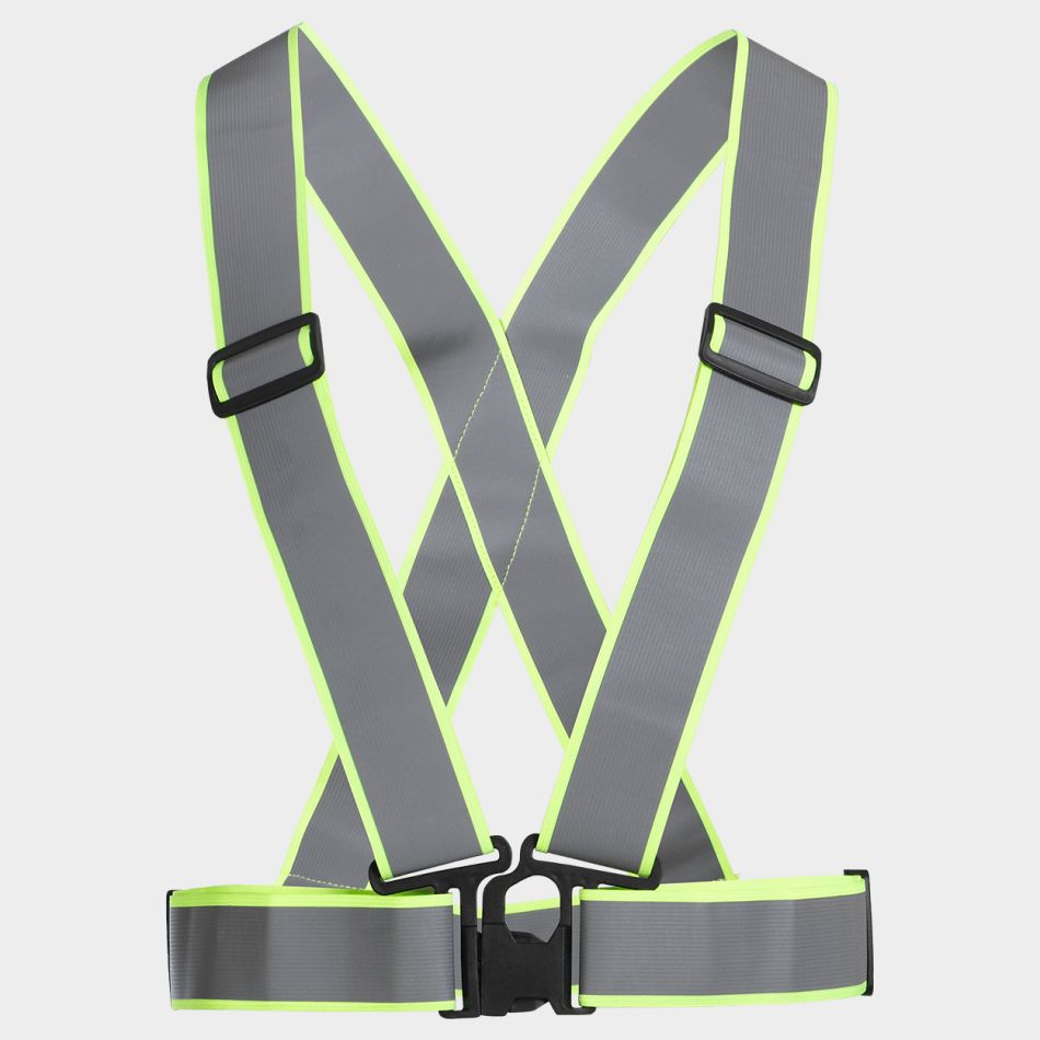 Светлоотразителен колан тип сбруя STENSO REFLECTIVE ELASTIC 2.0 HV YELLOW – работно облекло с високо качество и комфорт Светлоотразителен колан тип сбруя STENSO REFLECTIVE ELASTIC 2.0 HV YELLOW – работно облекло с високо качество и комфорт