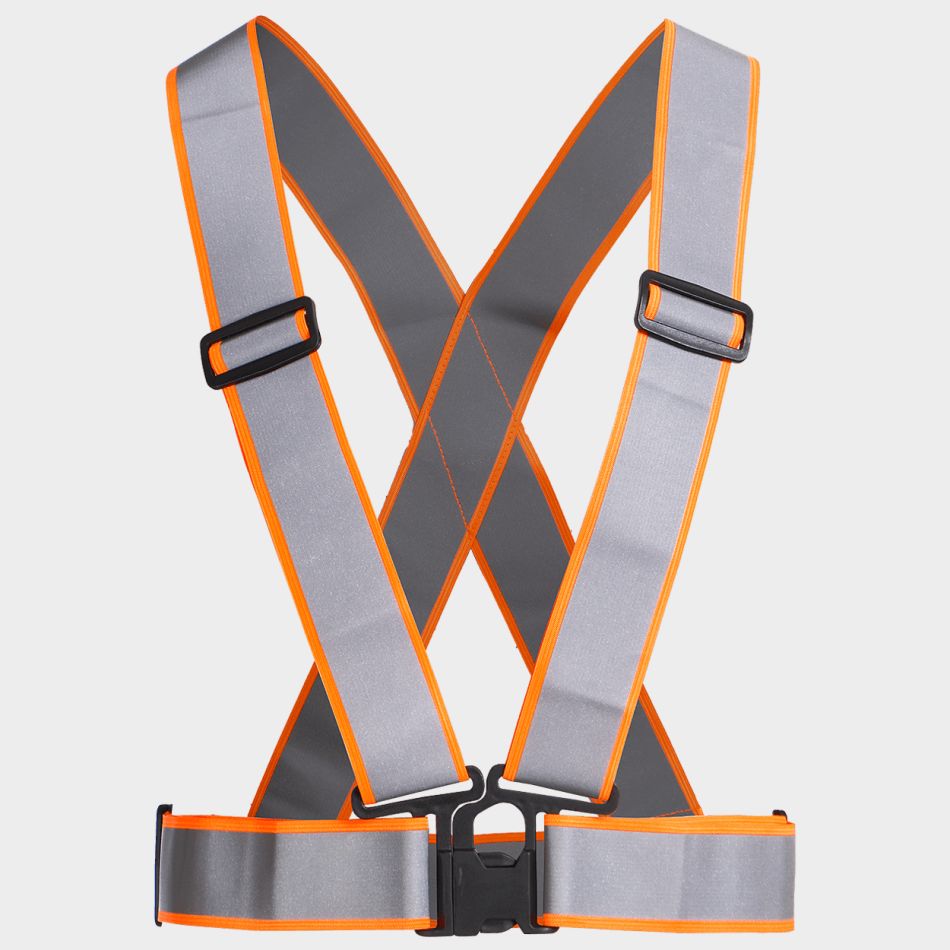 Светлоотразителен колан тип сбруя STENSO REFLECTIVE ELASTIC 2.0 HV ORANGE – работно облекло с високо качество и комфорт Светлоотразителен колан тип сбруя STENSO REFLECTIVE ELASTIC 2.0 HV ORANGE – работно облекло с високо качество и комфорт