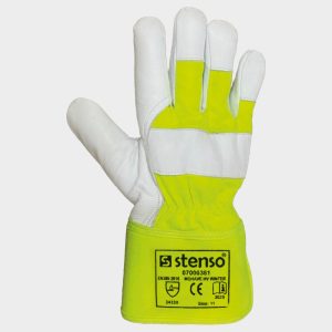 Светлоотразителен колан тип сбруя STENSO REFLECTIVE ELASTIC 2.0 HV BLACK – работно облекло с високо качество и комфорт