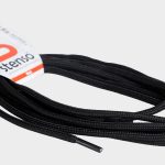 Връзки за обувки STENSO BLACK 120см – качествени работни обувки