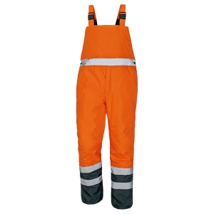 Сигнален полугащеризон PADSTOW YELLOW – 2XL / сигнално жълт – работно облекло с високо качество и комфорт
