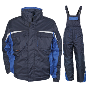 Работен комплект KASTOR WINTER BLUE COTTON – работно облекло с високо качество и комфорт