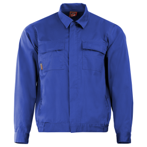 Работно яке PLUTON ROYAL BLUE COTTON – 2XL / кралско син – работно облекло с високо качество и комфорт
