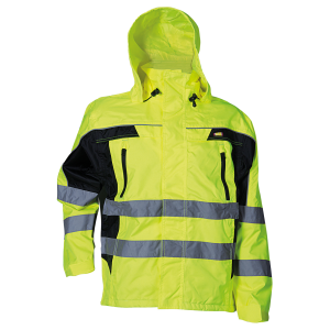 Сигнално яке POLLUX HV YELLOW – 2XL / сигнално жълт – работно облекло с високо качество и комфорт