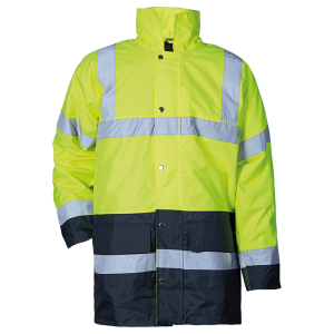 Сигнално яке GROVER HV YELLOW – 2XL / сигнално жълт – работно облекло с високо качество и комфорт