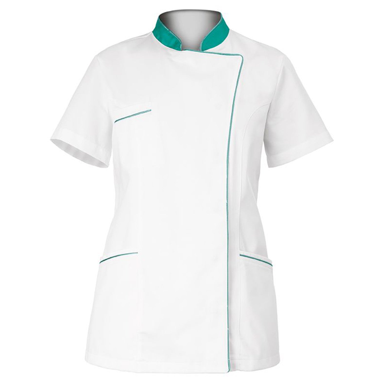 Дамска медицинска туника SIMON – 2XL / бял – удобно медицинско облекло за лекари и медицински персонал Дамска медицинска туника SIMON – 2XL / бял – удобно медицинско облекло за лекари и медицински персонал