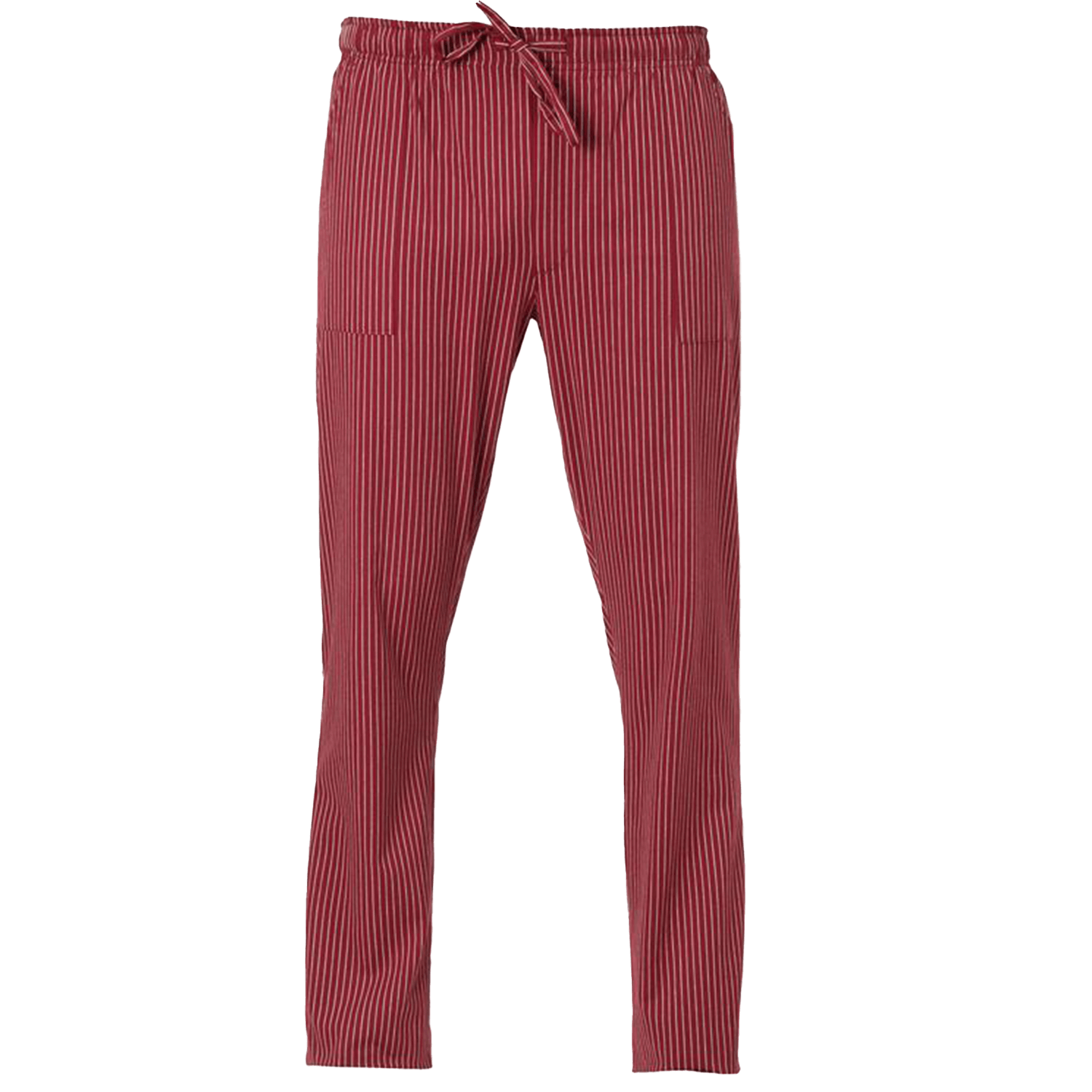 Панталон за готвачи ENRICO BORDEAUX STRIPE – професионално облекло за хотели, ресторанти и обслужване Панталон за готвачи ENRICO BORDEAUX STRIPE – професионално облекло за хотели, ресторанти и обслужване