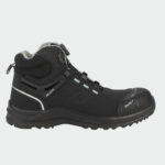 Високи работни обувки с бомбе BWOLF DEFENDER FIT HI S3S Черен цвят – защитни работни обувки S3 за професионална употреба